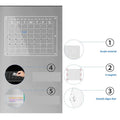 Manufacturer Factory Supplier Custom Portable to Do List Magnetic Calendar Fridge Acrylic Dry Erase Board Acrylic Calendar