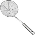 Hot Sale Cooking Utensil Long Handle Stainless Steel Colander Ladle Oil Separator Frying Skimmer Strainer Hot Sale Cooking Utens
