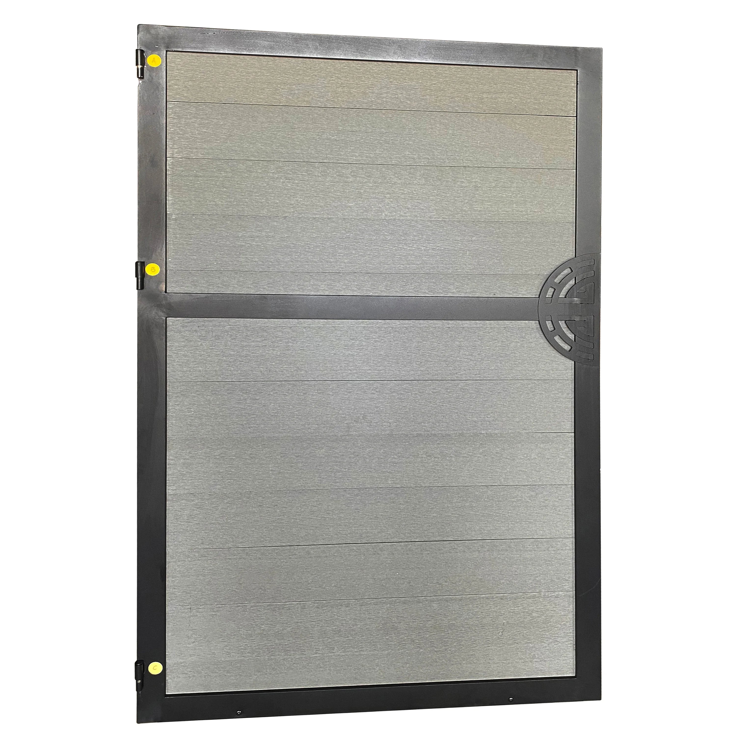 Wpc Fencing Outdoor Wood Plastic Composite for Garden Fence Door