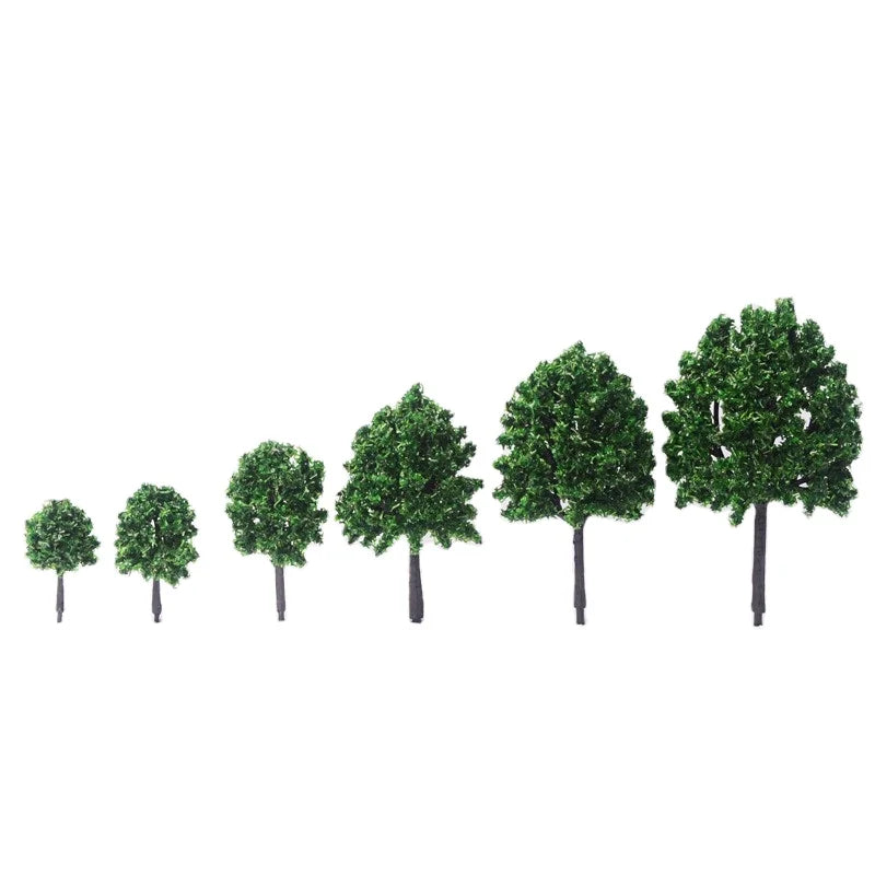 Wholesale Model Trees Scenery Miniature Trees Artificial Trees Scenery Diorama Supplies Scenery Landscape