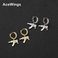 E044   Brass CZ Earring  Setting Zircon  Stud Earrings Hip Hop  Iced Out