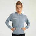 High Quality Long-sleeved  Zipper Quick Dry Running Jackets  Casual All-match Fitness Running Sports Coat