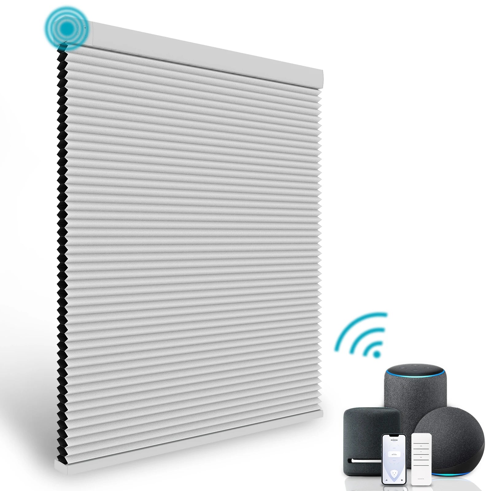 Wholesale Smart Honeycomb Skylight Blind Motorized Honeycomb Cellular Shade Blackout Blinds Honeycomb Blinds
