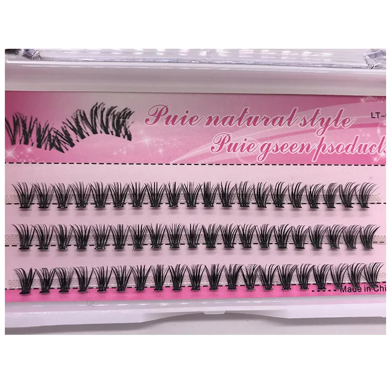 Black Band Eyelashes Extensions Handmade Natural 20P Eyelashes Extension Professional 3D Eyelashes Extensions Vendor
