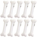 Alligator Barrettes Hairpins Dog Bone Decorative Side Band Hair Clips for Cosplay Costume Christmas Accessory