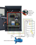 JNN M1 LCD Outdoor Waterproof Smart Pressure Control Box for Water Pump Control