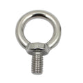 Rigging Hardware Lifting Eye Bolt 304 Stainless Steel Eye Ring Hooks Screw