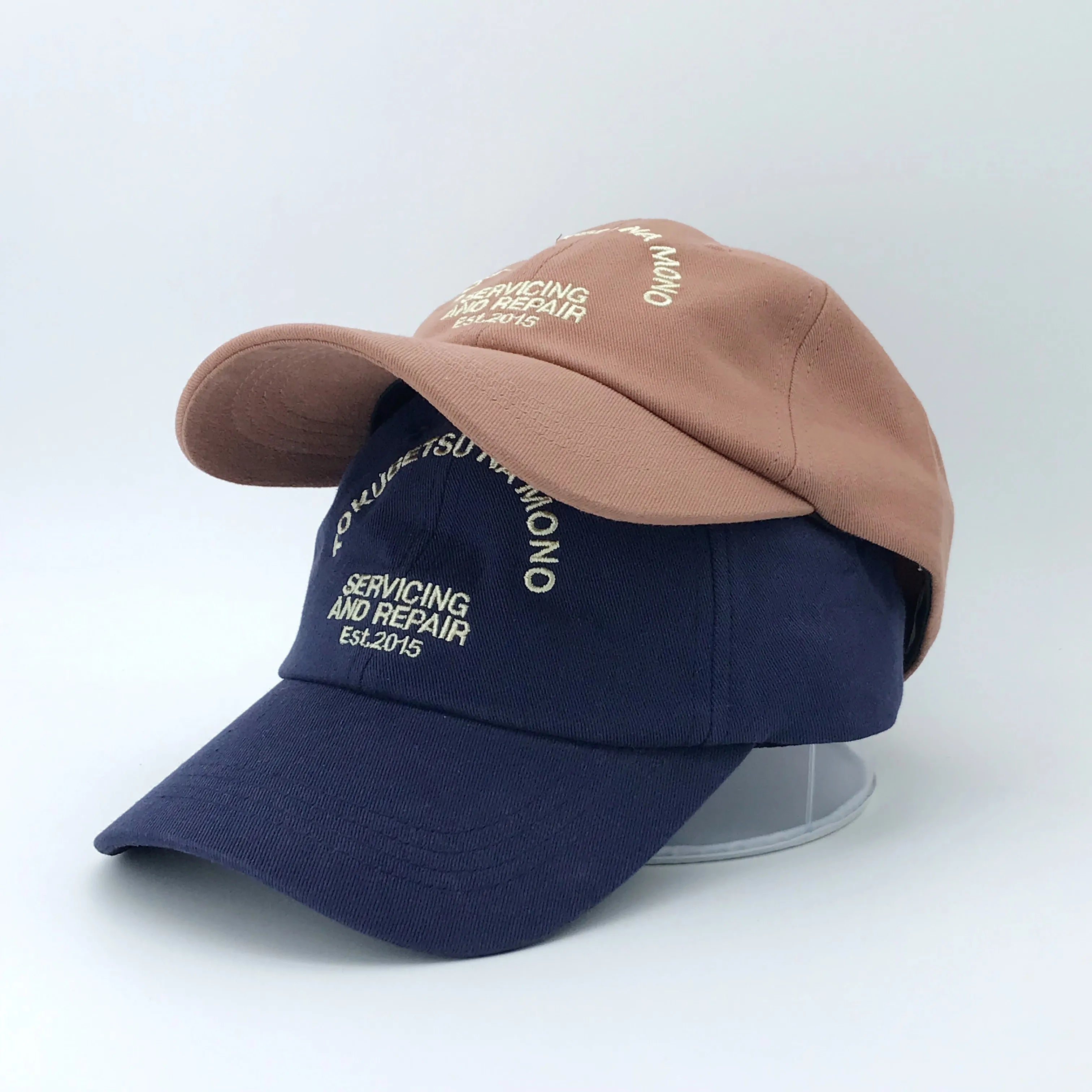 Wholesale Custom Embroidery Logo Unstructured Canvas Blank Baseball Cap Dad Hat for Woman Man
