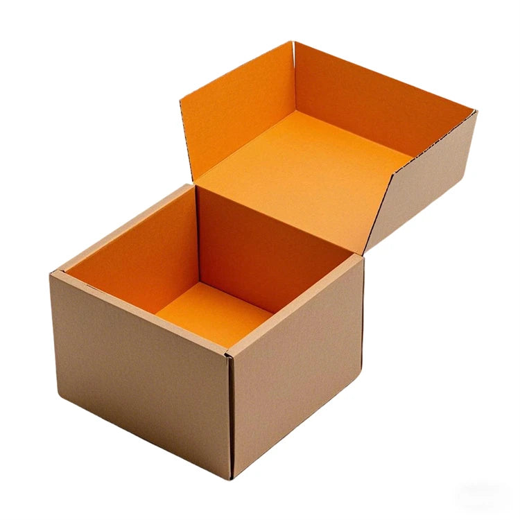 Low MOQ Custom Corrugated Cardboard Mailing Packaging Embossed Matt Lamination Recycled Materials Personal Care Shipping Box