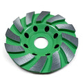 Turbo Segment Diamond Cup Grinding Wheel for Concrete Granite Marble Masonry Brick Angle Grinder Disc for Surface Grinding Tool