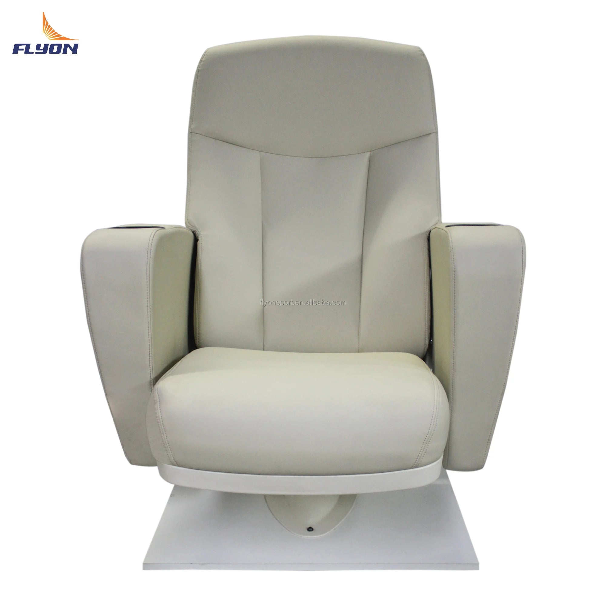 Professional Modern Design Theater Chairs with Fireproof Fabric & Steel Frame for Schools and Outdoor Use
