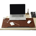 80x30 cm Modern Office Writing Desk Protector 3mm Thick Dark Grey Extended Wool Felt Table Mat Non-Slip for Home Computer Use