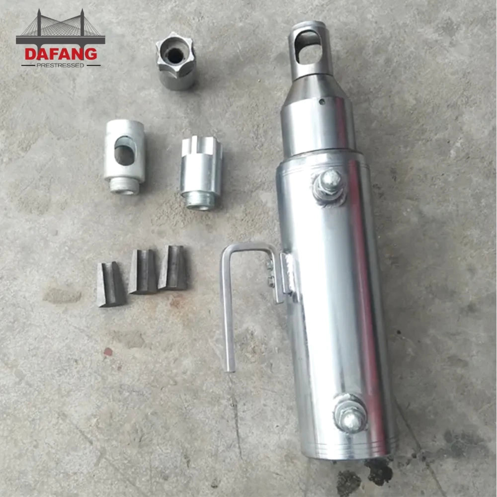 Post Tension 20 Ton Hydraulic Cylinder Mono Strand Jack Gatas Prestressing Hidraulicas Bottle Jack Hydraulic Jack 30 Ton