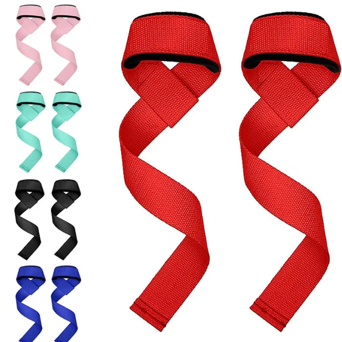 Wholesale Custom Logo Neoprene Lifting Gym Straps for Weightlifting Strength Training Deadlift Wrist Wraps