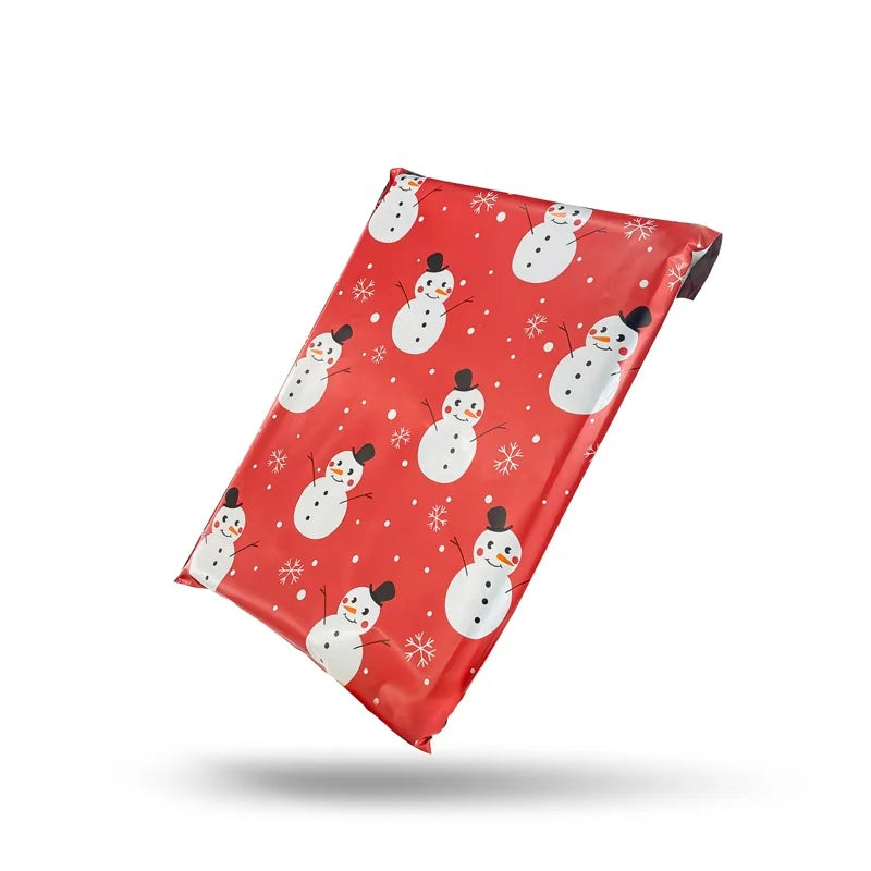 Bag to Mail Clothes Christmas Bubble Mailer Matte Plastic Mailing Bags