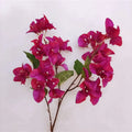New Design Red White Silk Flower 3 Branches Artificial Bougainvillea 70cm Home/Wedding/Valentine's Day Decoration