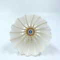 Durable New Dmantis G8 Goose Feather Class a Badminton Shuttlecock Training Use 12-Pack Natural White