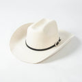 Autumn Winter New Fashion Casual Belt Buckle Wide Brim Wool Felt Cowboy Hats Outdoor Warm Top Hat