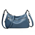 Ladies Soft Genuine Leather Handbag Large Capacity Fashionable Shoulder Bag for Commuting for All Seasons