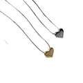 New Fashion Design Stainless Steel Necklace Snake Bone Chain Heart Cute Pendant Choker Necklace for Women