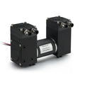 24v DC PTFE Anti-corrosion Diaphragm Micro Vacuum Pump Brush Motor 23L/min -80Kpa 1.5-2Bar Automotive Industry Lab