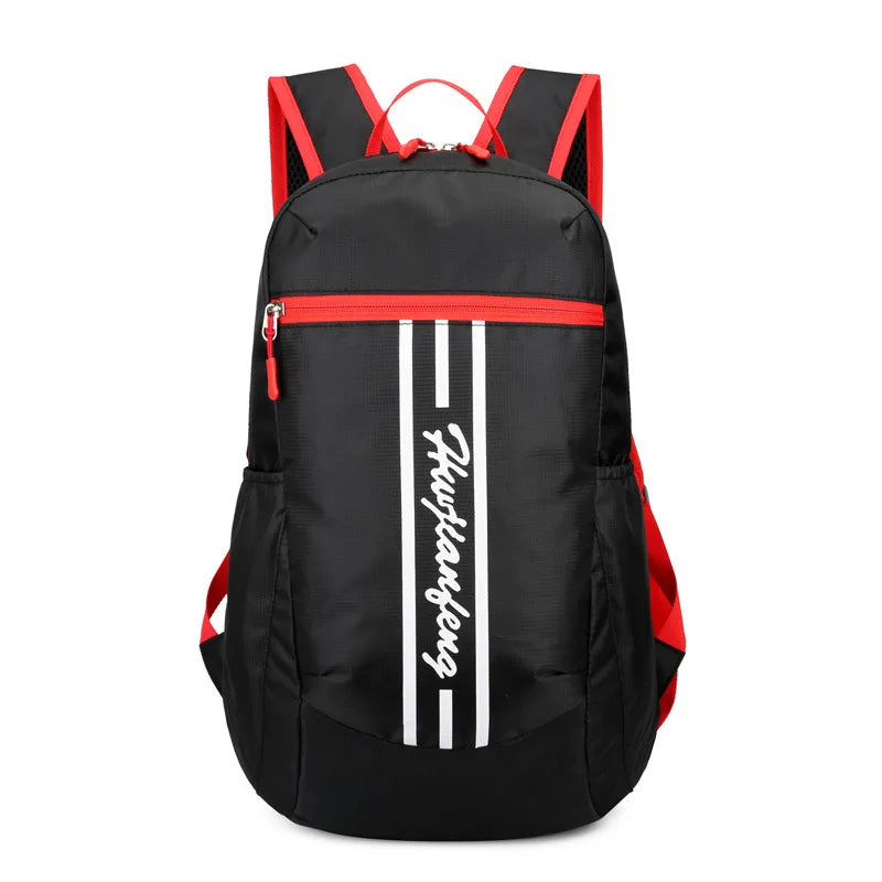 Outdoor Hiking Backpacks Lightweight Waterproof Wear Resistant Double shoulder Bags Multifunctional Foldable Sports Bags