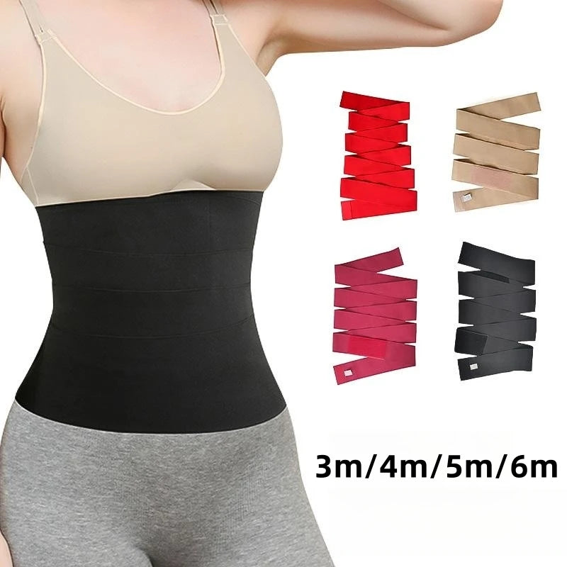Wholesale Custom Abdomen Corset Sports Fitness Girdle Ladies Waist Trainer Tight Yoga Long Bondage Belt Waist Tummy Wrap Band