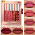 OEM Velvet Matte Lip Gloss Set 6PCS Long Lasting Waterproof Makeup in Gift Box