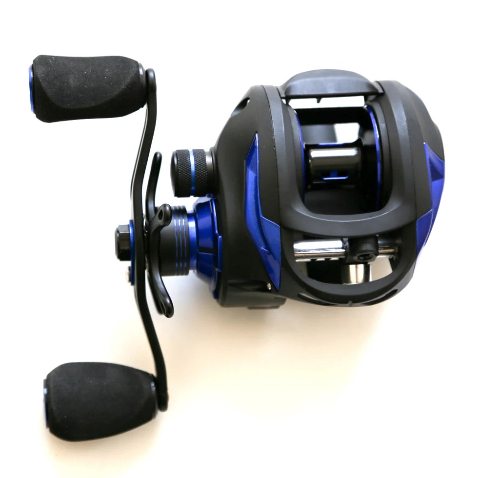 Histar OEM Droplet Reel LK Series LK100 B CNC Precision Machined Main Gears 4+1BB-9+1BB Plastic Caron Left Hand Metal River Lake