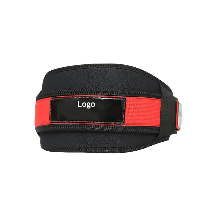Custom Logo Nylon Gym Weightlifting Belt Power Squat Safety Gym Protect Lumbar Power Back Waist Support Training Belt