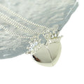 2Pcs/Set Magnetic Heart Puzzle Necklace for Best Friend Attract Each Charm BFF Couple Necklace for Girl Boys Girls