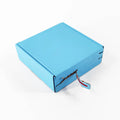 Custom Logo Products Foldable Product Tear Strip Kraft Corrugated Mailer Shipping Boxes for Clothing Packaging
