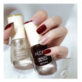 Factory Sales 8ml Strong Adhesion Fast Drying Long Lasting No Bake Oil Based Regular Nail Polish 30 Colors Oil Based Nail Polish