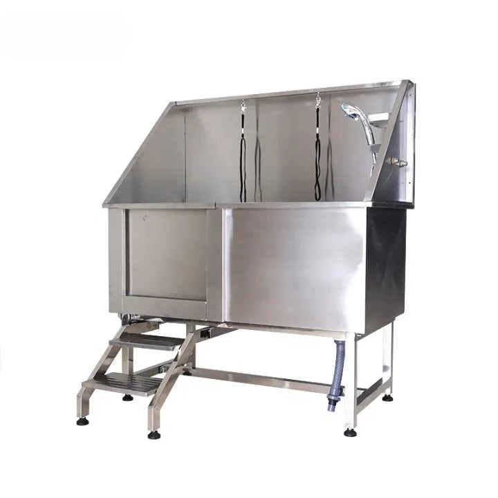 USMILEPET Wholesale Price Stainless Steel Pet Grooming Tubs With Door for Pet Grooming Salon Pet Washing Station