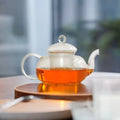 Monaco Teapot Blooming Tea Gift Set 6 Pieces - 34 oz Borosilicate Glass Tea Pot
