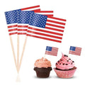 Toothpick flag custom flag fork fruit stick cake stick cocktail flag custom cartoon card burger stick