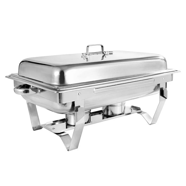 Wholesale Cheap Price Chaffing Dish Rectangle Food Warmers Buffet Set Stainless Steel Chafing Dishes for Sale