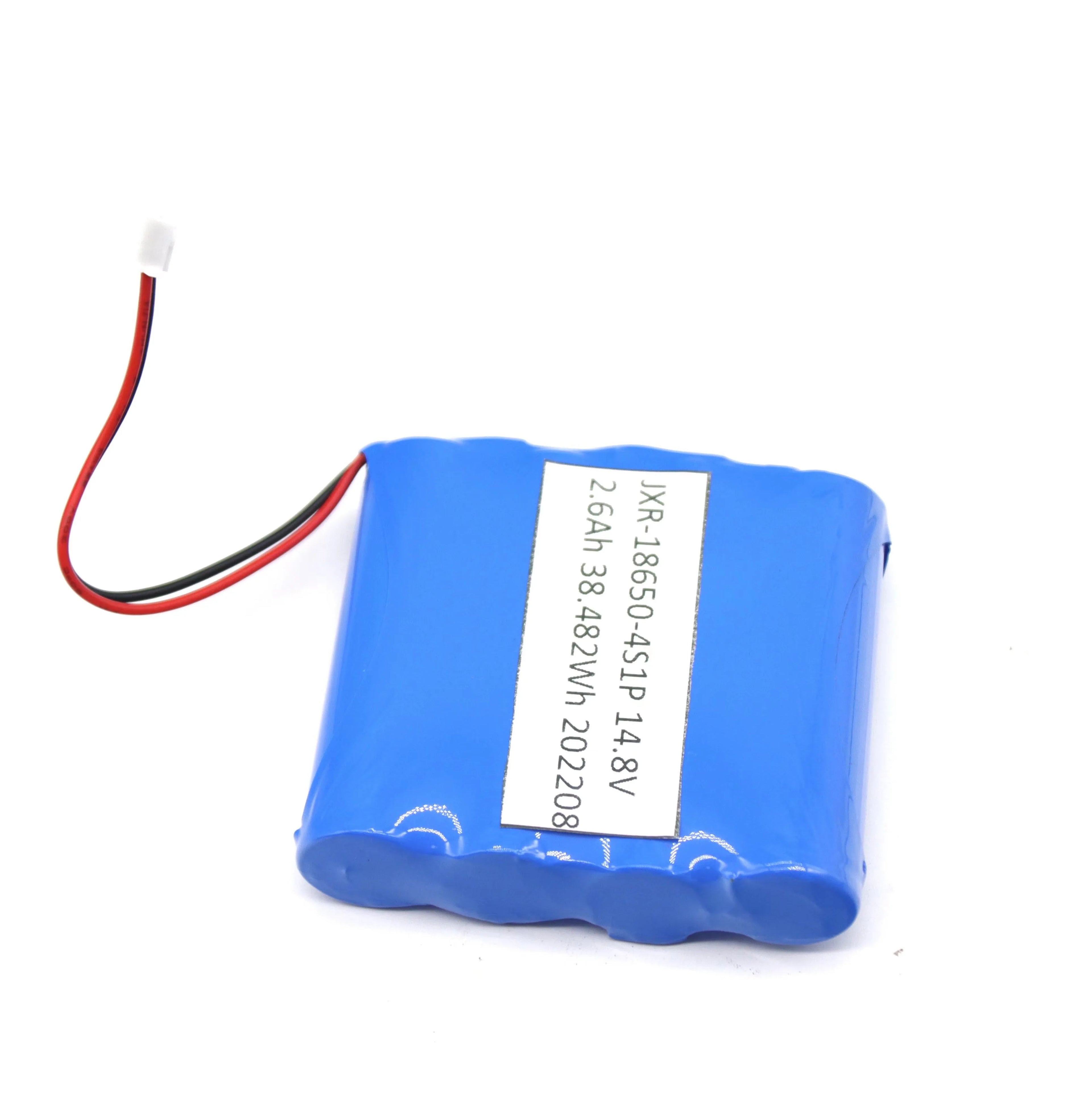 14.8V 2500mAh 4S1P 18650 Rechargeable Lithium Ion Battery Pack Li Ion for Fishing Light