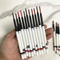 Wholesale Mineral Creamy 15 Colors White Tube Lip Liner Pencil Vegan High Pigmented Waterproof Sunscreen Brown Matte Makeup