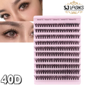 40D Premade Lash Clusters Soft Fluffy Volume Eyelashes