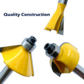 1/4 Shank Tungsten Carbide Router Bits Set for Woodworking Project