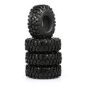 95mm 1.9" Rubber Tire Wheel Tyre for 1/10 RC Crawler Car Traxxas TRX4 RC4WD D90 Axial SCX10 II III Redcat MST