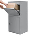 Wall-Mounted Outdoor Parcel Box - Large Capacity Waterproof Steel Delivery Box for E-commerce Seller