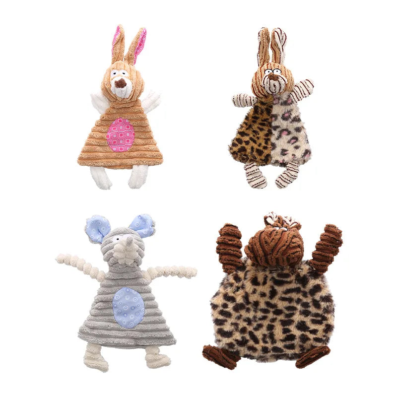 Interactive TPR Cotton Pet Toy Eco-Friendly and Sustainable Resistant to Biting and Grinding for Play & Exercise