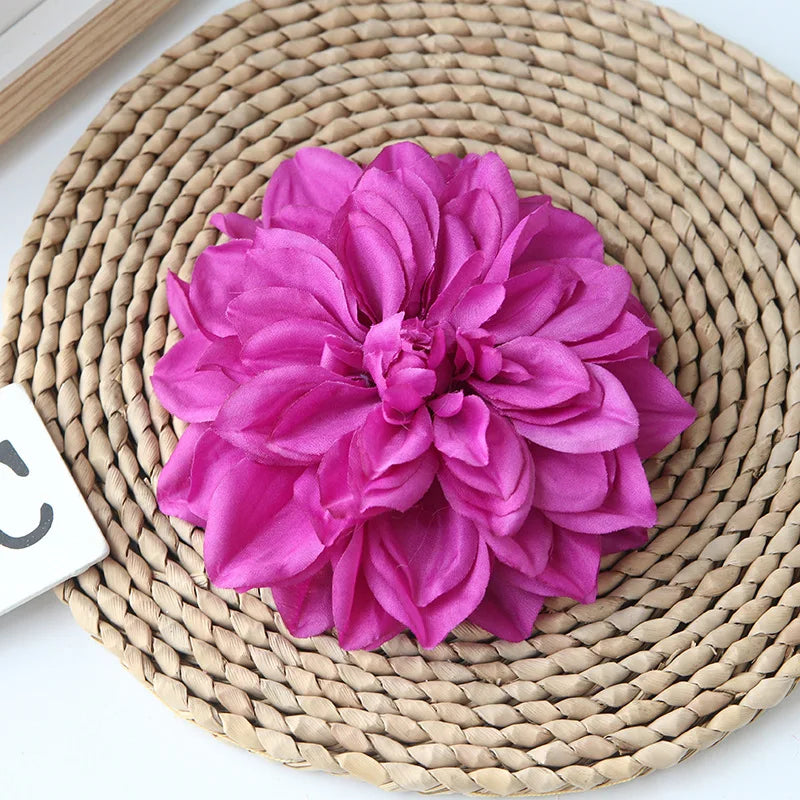 Manufacturers Wholesale  15cm Diameter High-grade Dahlia Silk Home Decoration