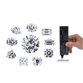 GRA Certificate Lab Grown Moissanite Stones Diamond Heart Cut D White Color Loose Moissanite Diamond