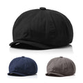 Men Beret Newsboy Hat Celebrity Caps Vintage Tweed  Berets Flat Peaked Cap Street Hats for Women Men Hiphop
