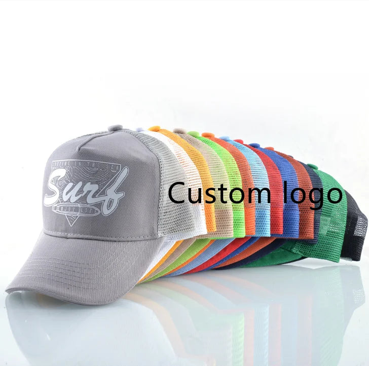 Sublimation Blank Mesh Cap for Promotion Travelling Customized Trucker Hat Gorras Sports Baseball Caps Fashion Hats
