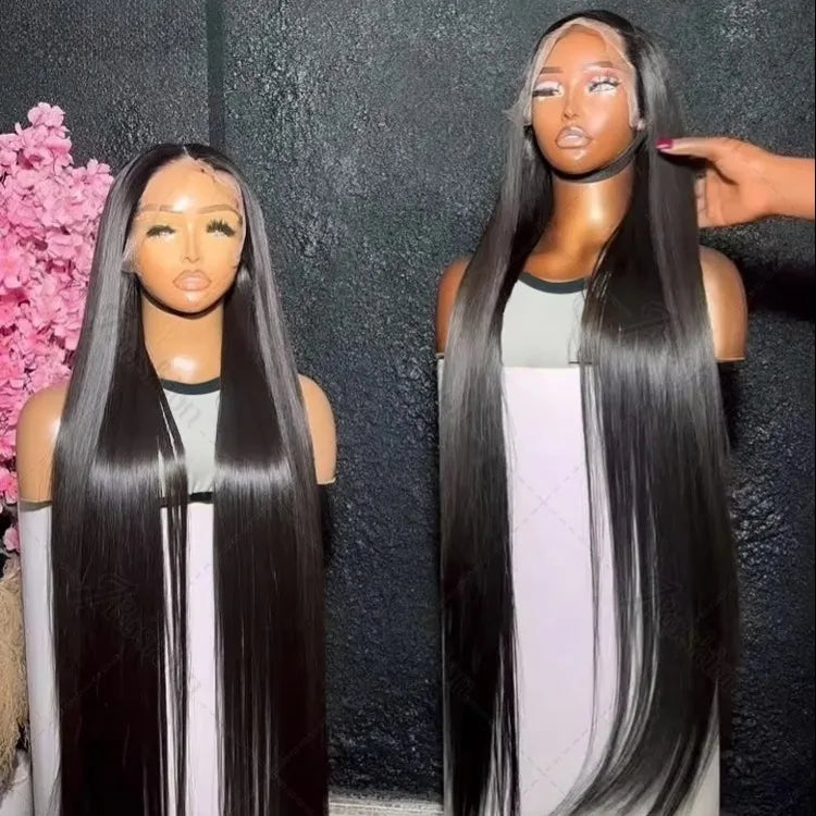 Cheap Raw Peruvian Human Hair Wigs Human Hair Lace Front Wigs for Black Women Bone Straight Full Hd Lace Frontal Wigs Human Hair
