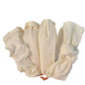 Women's Summer Hair Band Bundle Pearl Bow Milk White Headband With Hair Clip Accessories